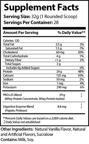 Whey ARMOR 2LB Vanilla